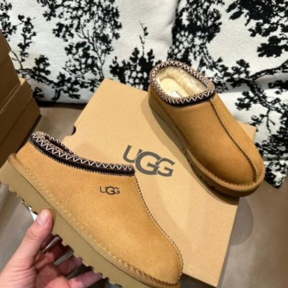 UGG Australia Tasman Chestnut Suede Slipper - Picture 5 of 6